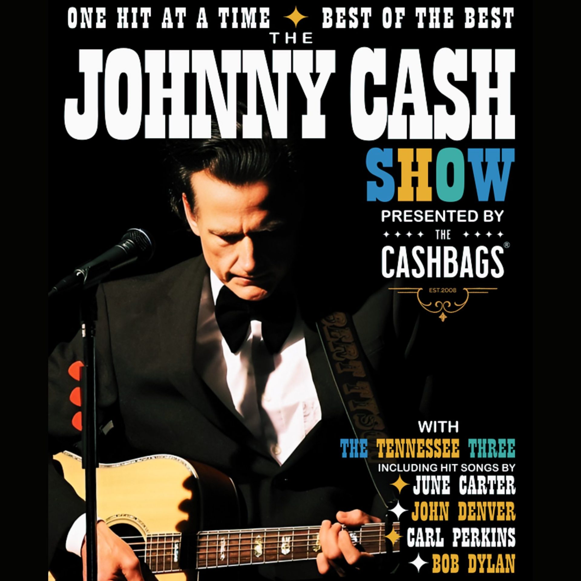 THE CASHBAGS - ONE HIT AT A TIME - THE BEST OF JOHNNY CASH LIVE am 14.03.2026 im VOLKSHAUS SÖMMERDA.